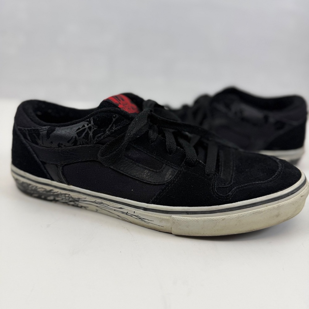 Vans TNT II Tony Trujillo Black Skate Shoes Men's US 11‎ Off The Wall Y2K Vtg